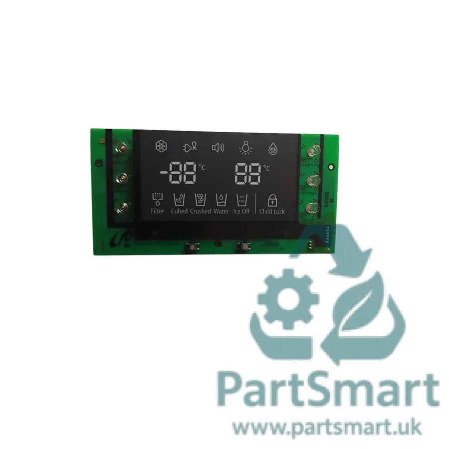 Samsung Fridge Freezer RFG23UEBP Fridge Display PCB DA410054O